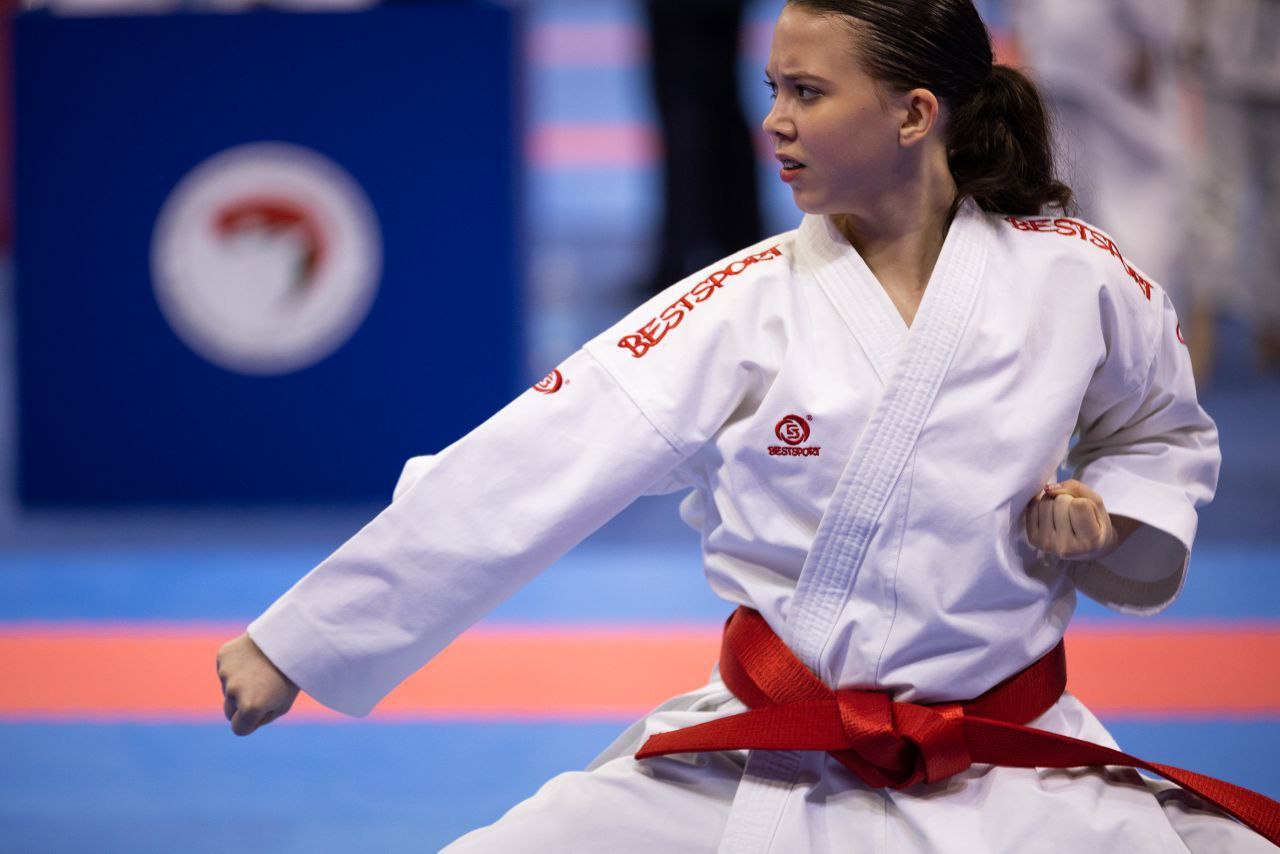 Ангелина Коряковская заняла 3 место на международном турнире по каратэ 